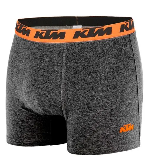 10-pack KTM men's boxer shorts Cotton boxer shorts Underwear with logo print KTM/MAR1BCX5A Black or multi-colored