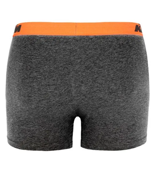 10-pack KTM men's boxer shorts Cotton boxer shorts Underwear with logo print KTM/MAR1BCX5A Black or multi-colored