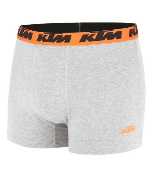 10-pack KTM men's boxer shorts Cotton boxer shorts Underwear with logo print KTM/MAR1BCX5A Black or multi-colored