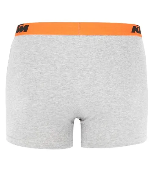 10-pack KTM men's boxer shorts Cotton boxer shorts Underwear with logo print KTM/MAR1BCX5A Black or multi-colored