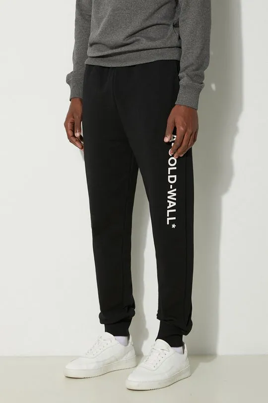 A-COLD-WALL* cotton joggers Essential Logo Sweatpants black color