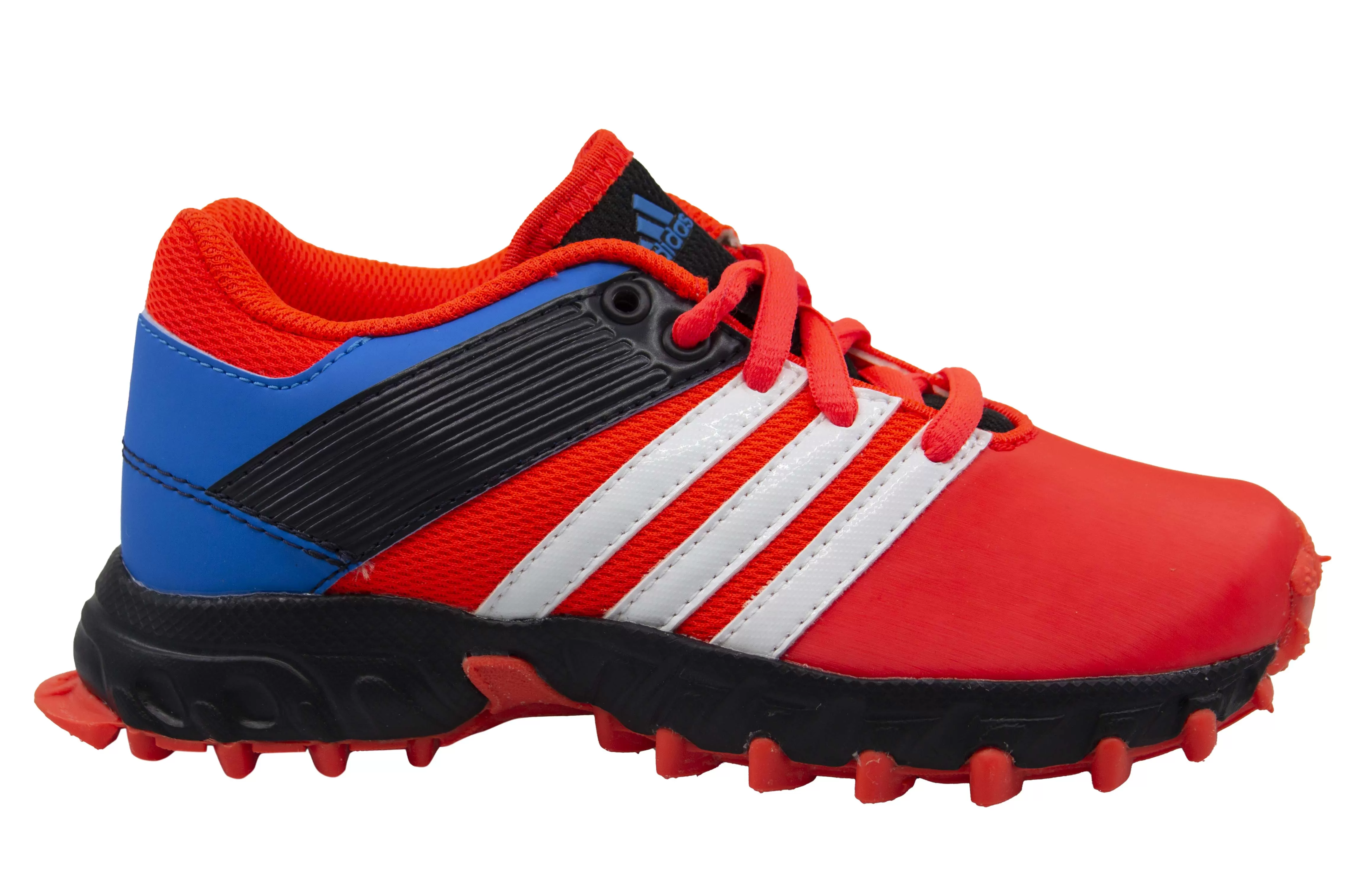 Adidas Adipower Hockey II J Orange Synthetic Lace Up Trainers - Kids