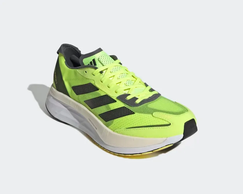 Adidas Adizero Boston 11 Solar Yellow Night Metallic Beam Yellow GX6650