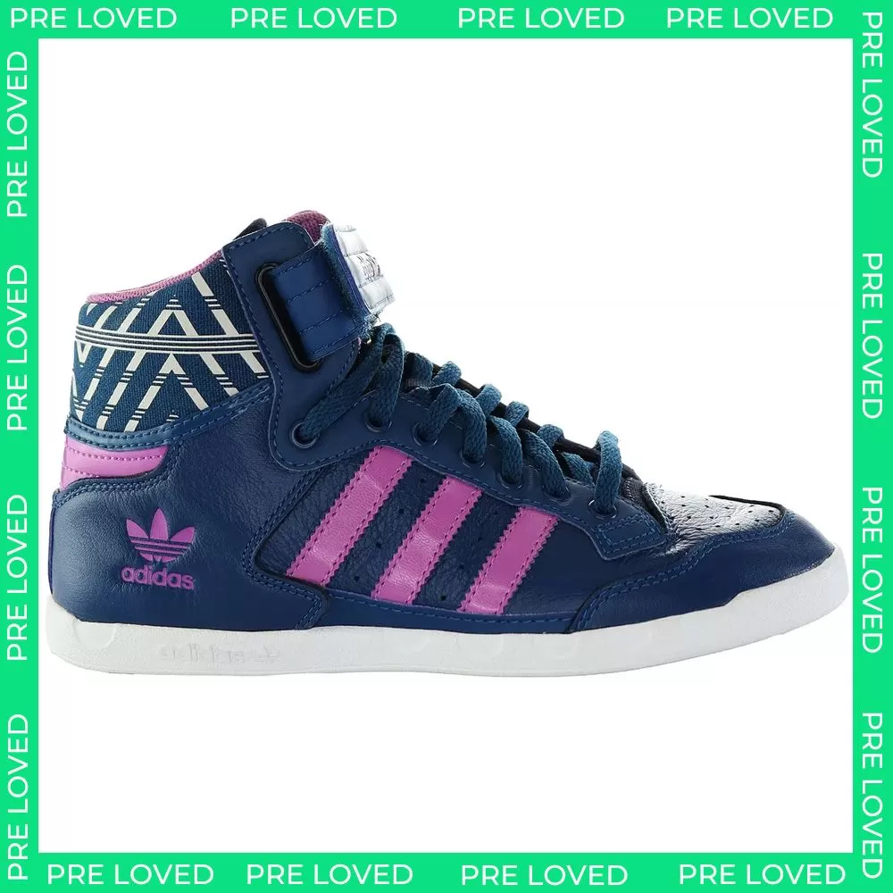 Adidas Centenia Hi Kids Blue Trainers NO BOX