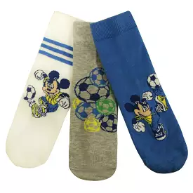 Adidas Disney Mickey Mouse 3 Pack Socks - Kids