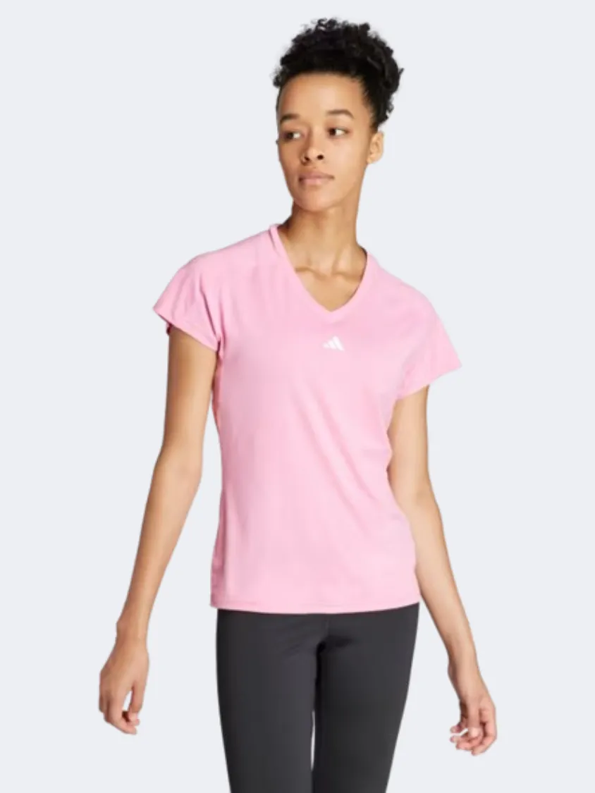 Adidas Essentials Minimal Branding Women Training T-Shirt Bliss Pink