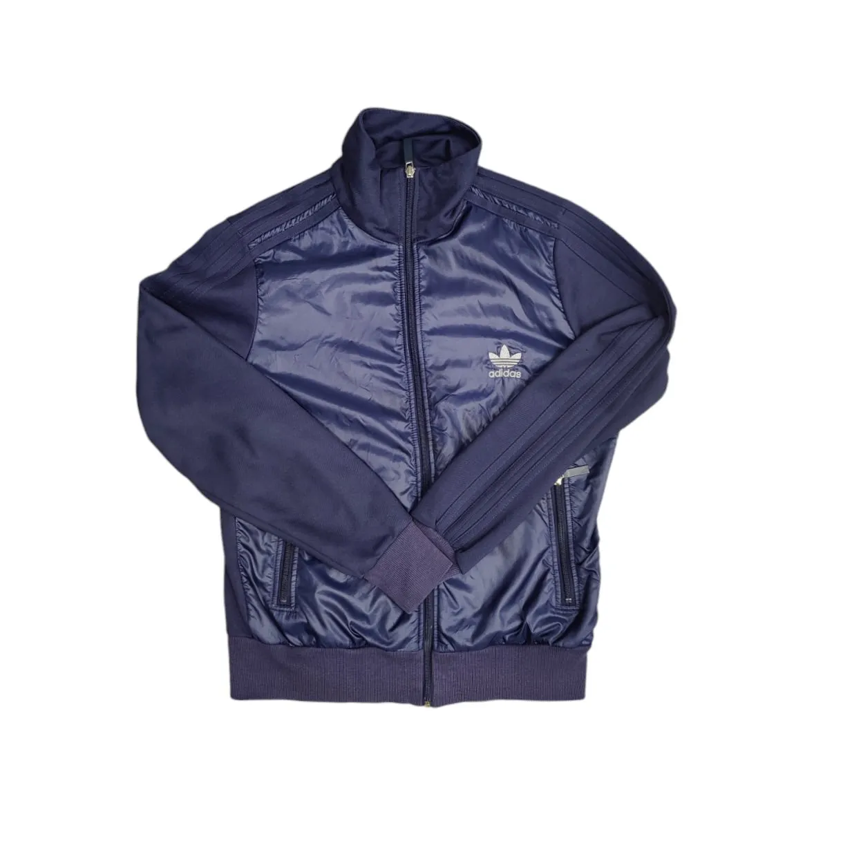 Adidas Full Zip Navy Track Jacket