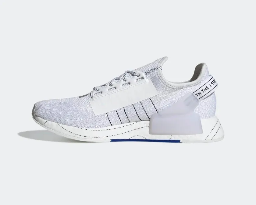 Adidas NMD R1 V2 Cloud White Core Black Bold Blue GX0544