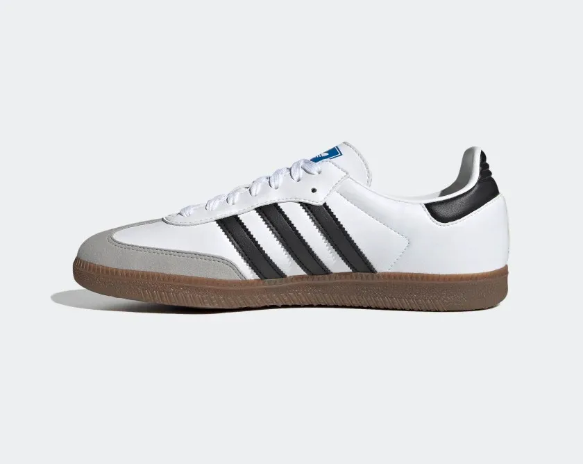 Adidas Samba Vegan Cloud White Core Black Gum H01877