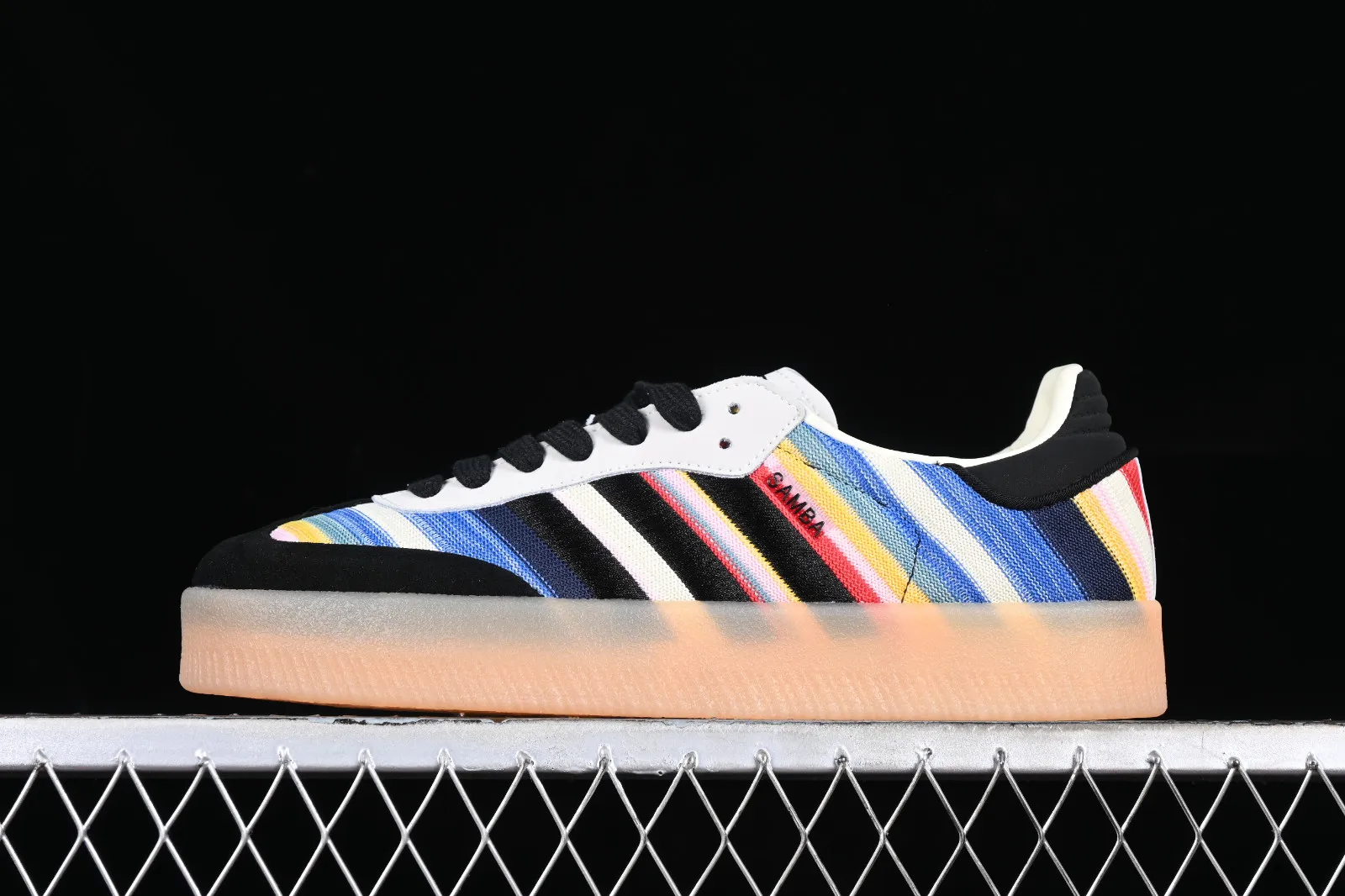 Adidas Samba Vegan Core Black Multi-Color ID0444