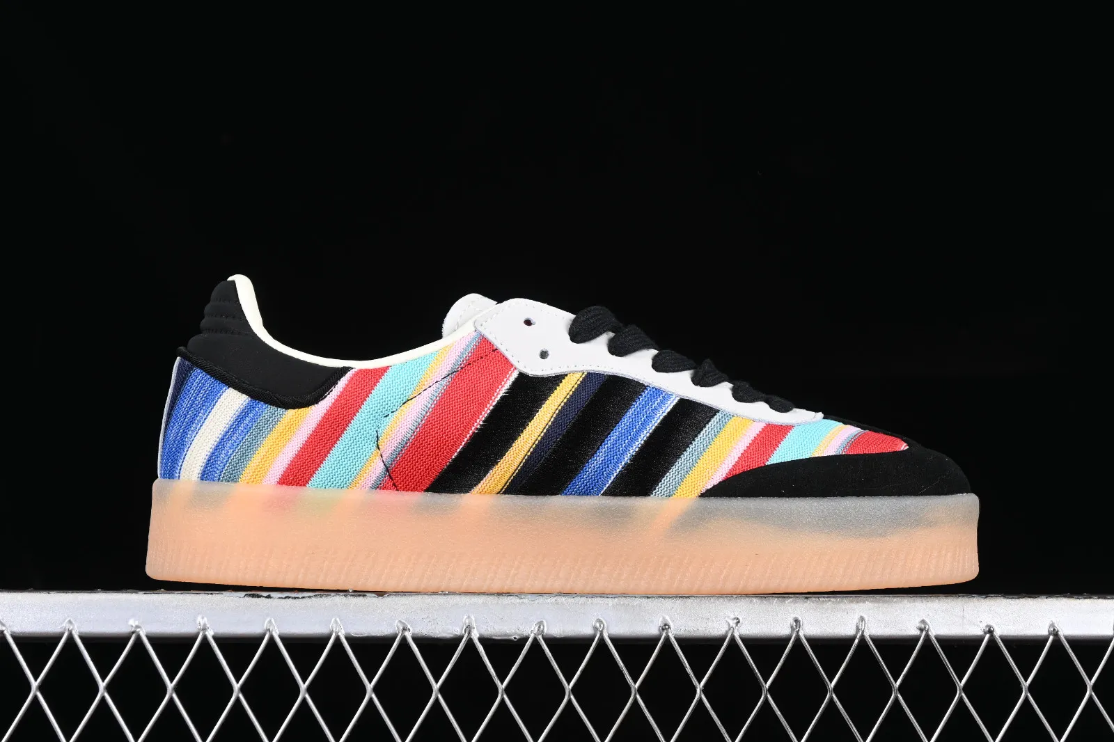 Adidas Samba Vegan Core Black Multi-Color ID0444