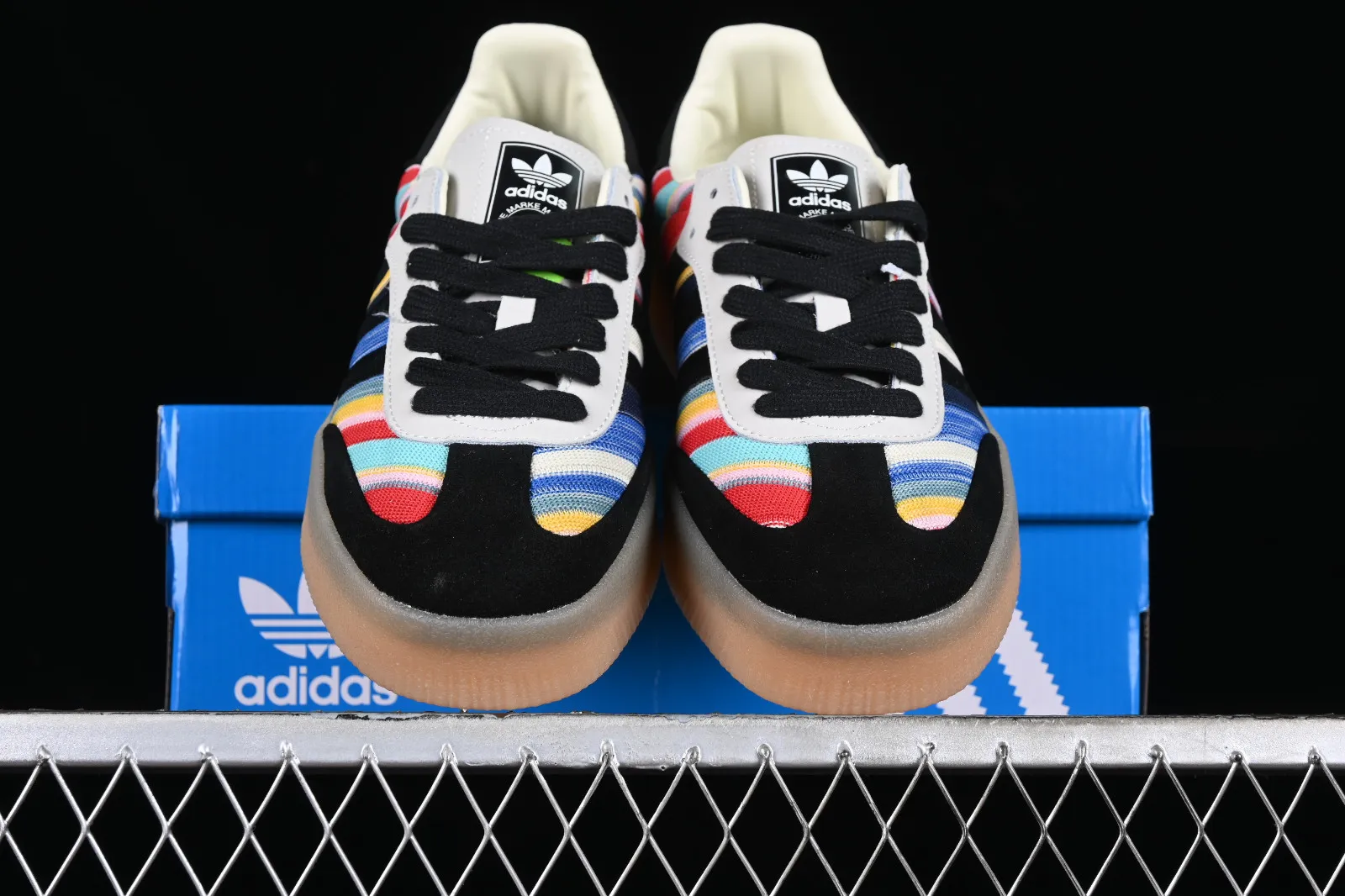 Adidas Samba Vegan Core Black Multi-Color ID0444