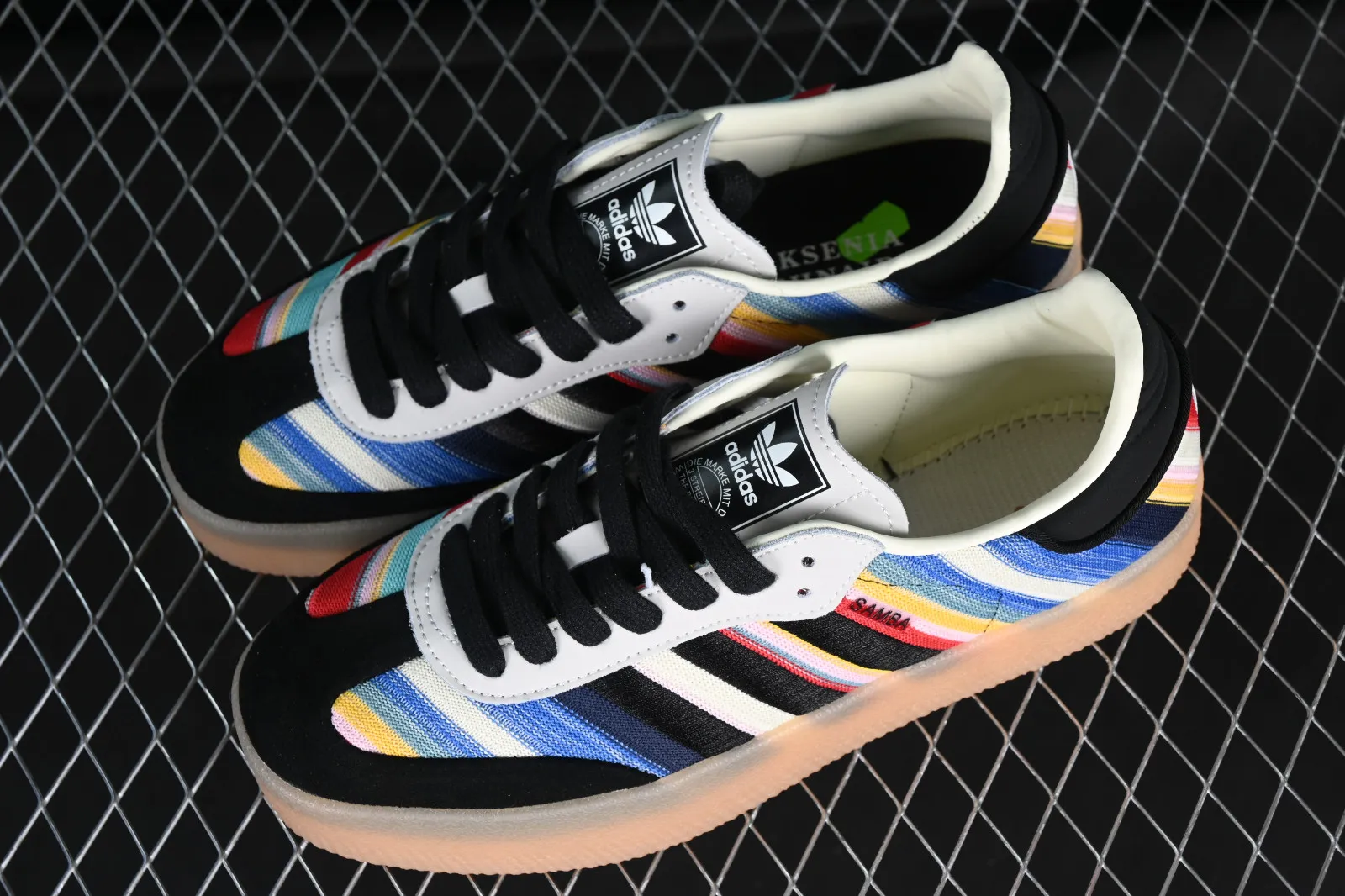 Adidas Samba Vegan Core Black Multi-Color ID0444