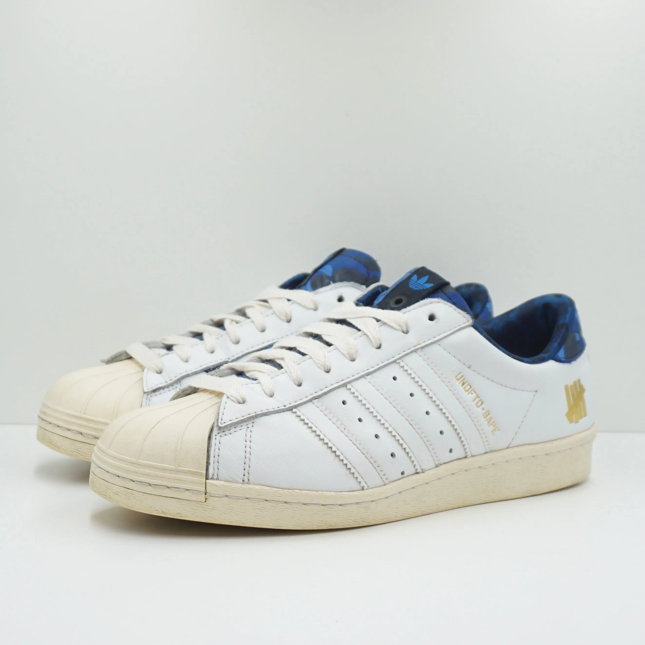 Adidas Superstar 80s Undefeated Bape White