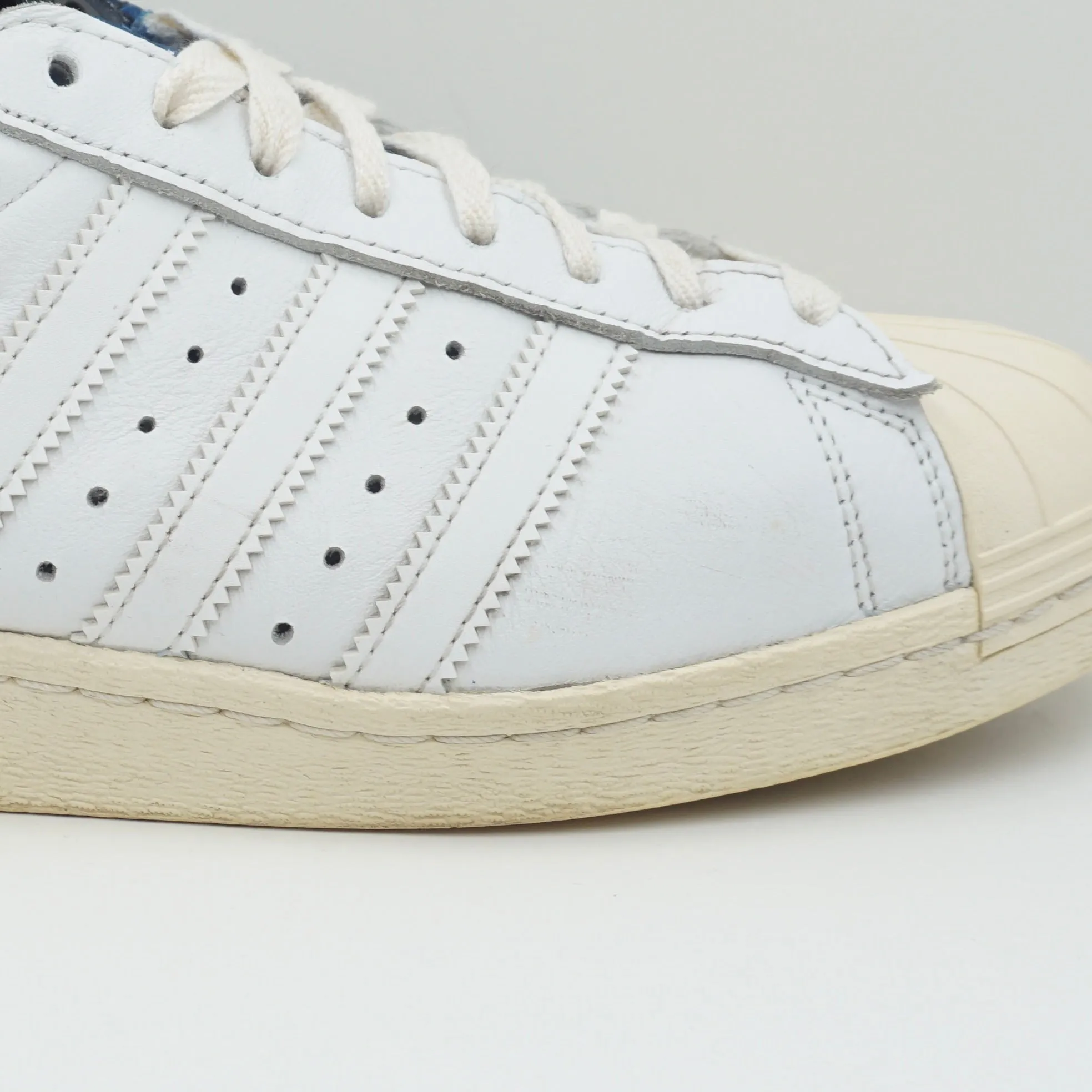 Adidas Superstar 80s Undefeated Bape White