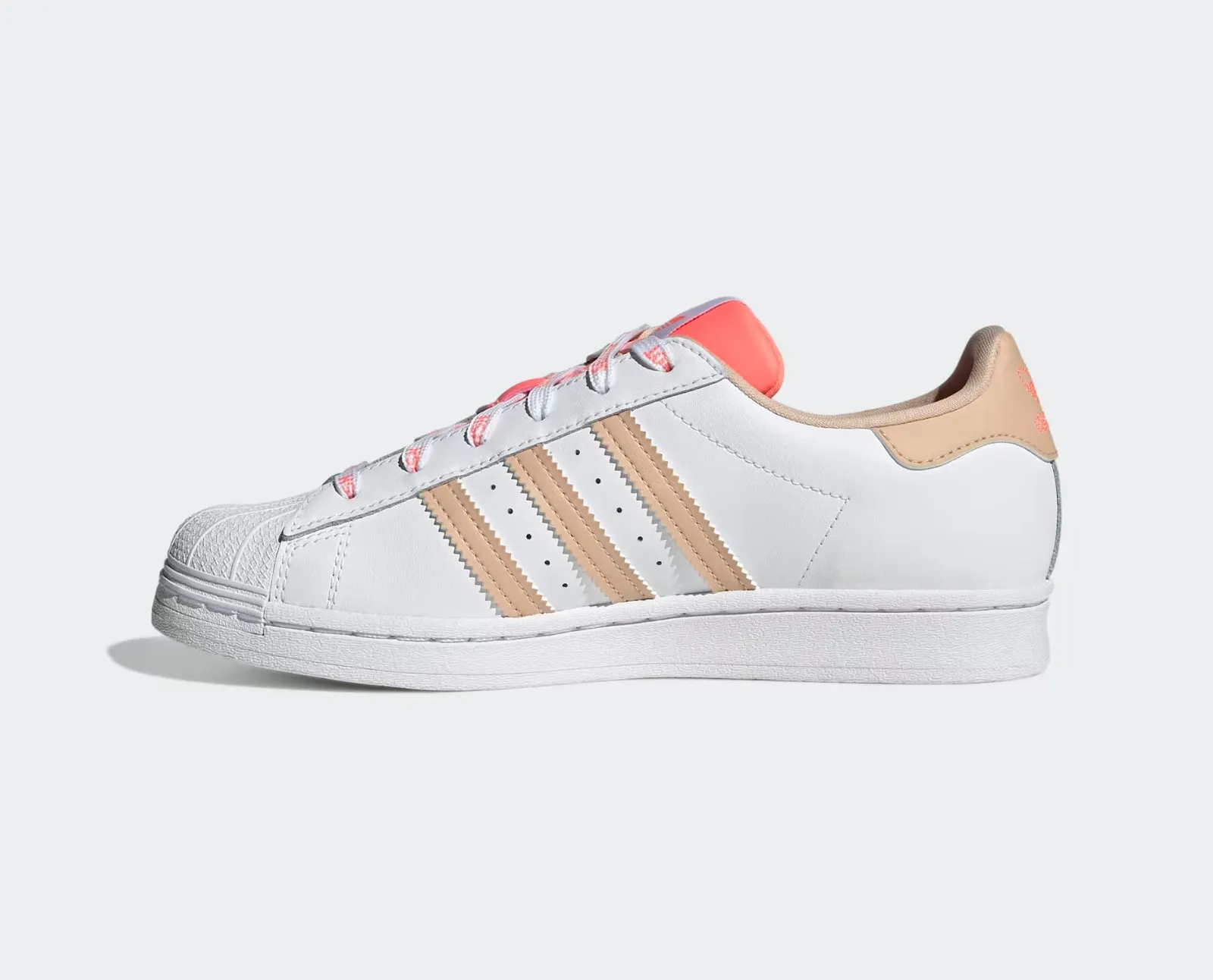 Adidas Superstar Self Love Cloud White Halo Blush Acid Red GW0570