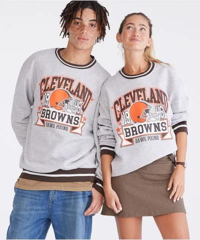 Aeropostale Cleveland Browns Crew Sweatshirt