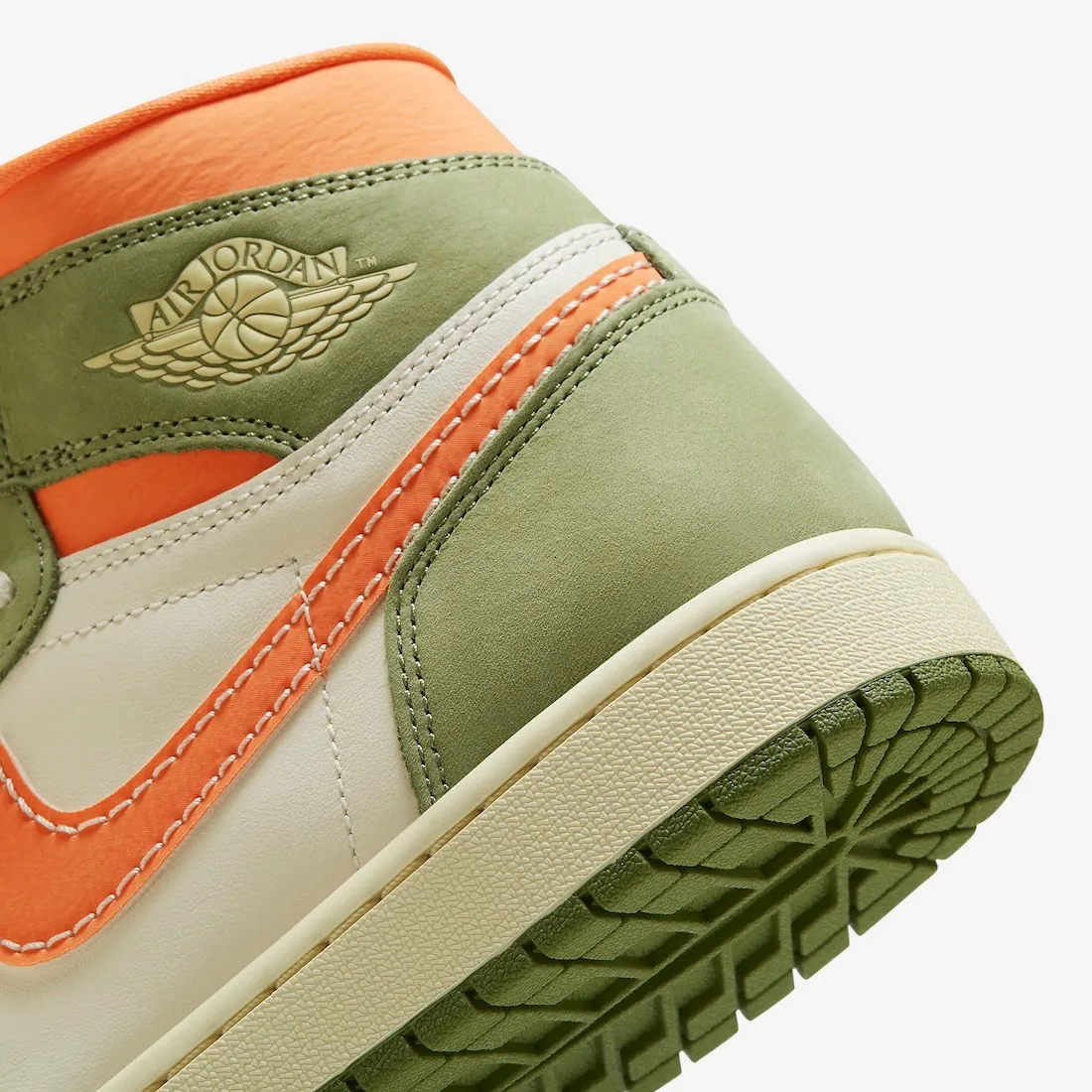 Air Jordan 1 High OG Craft Celadon Sky J Light Olive Bright Mandarin Coconut Milk FB9934-300