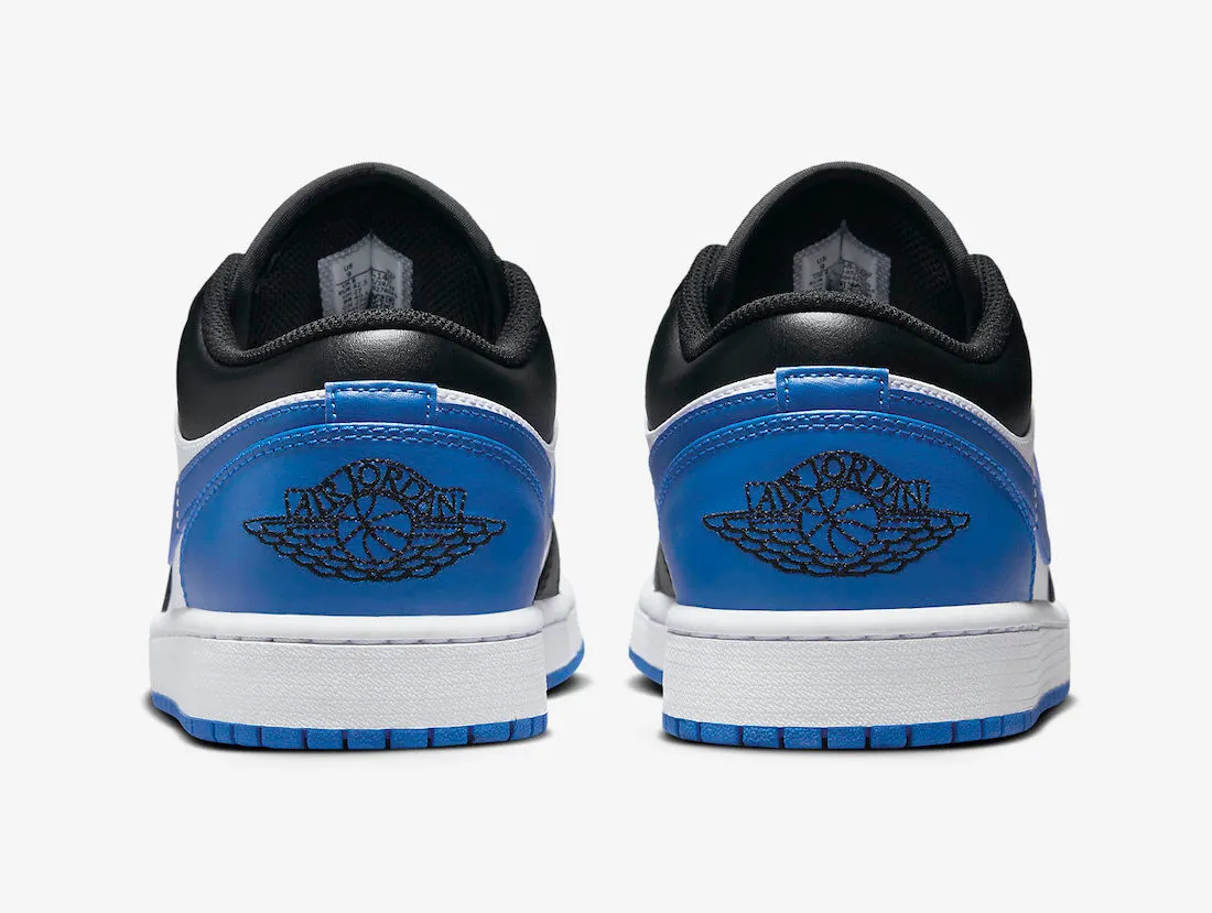 Air Jordan 1 Low Alternate Royal Toe Black White Royal Blue 553558-140