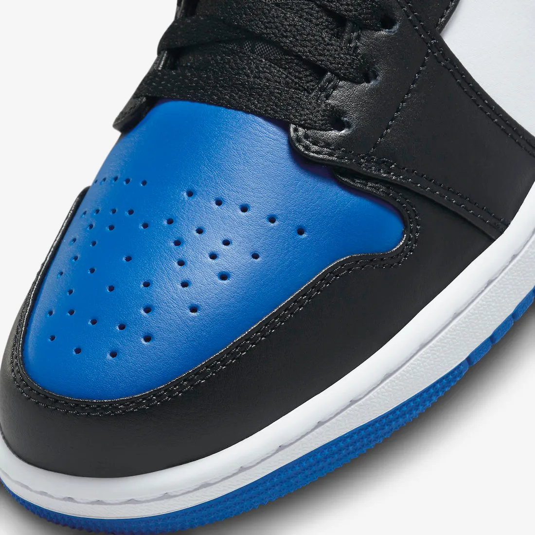 Air Jordan 1 Low Alternate Royal Toe Black White Royal Blue 553558-140