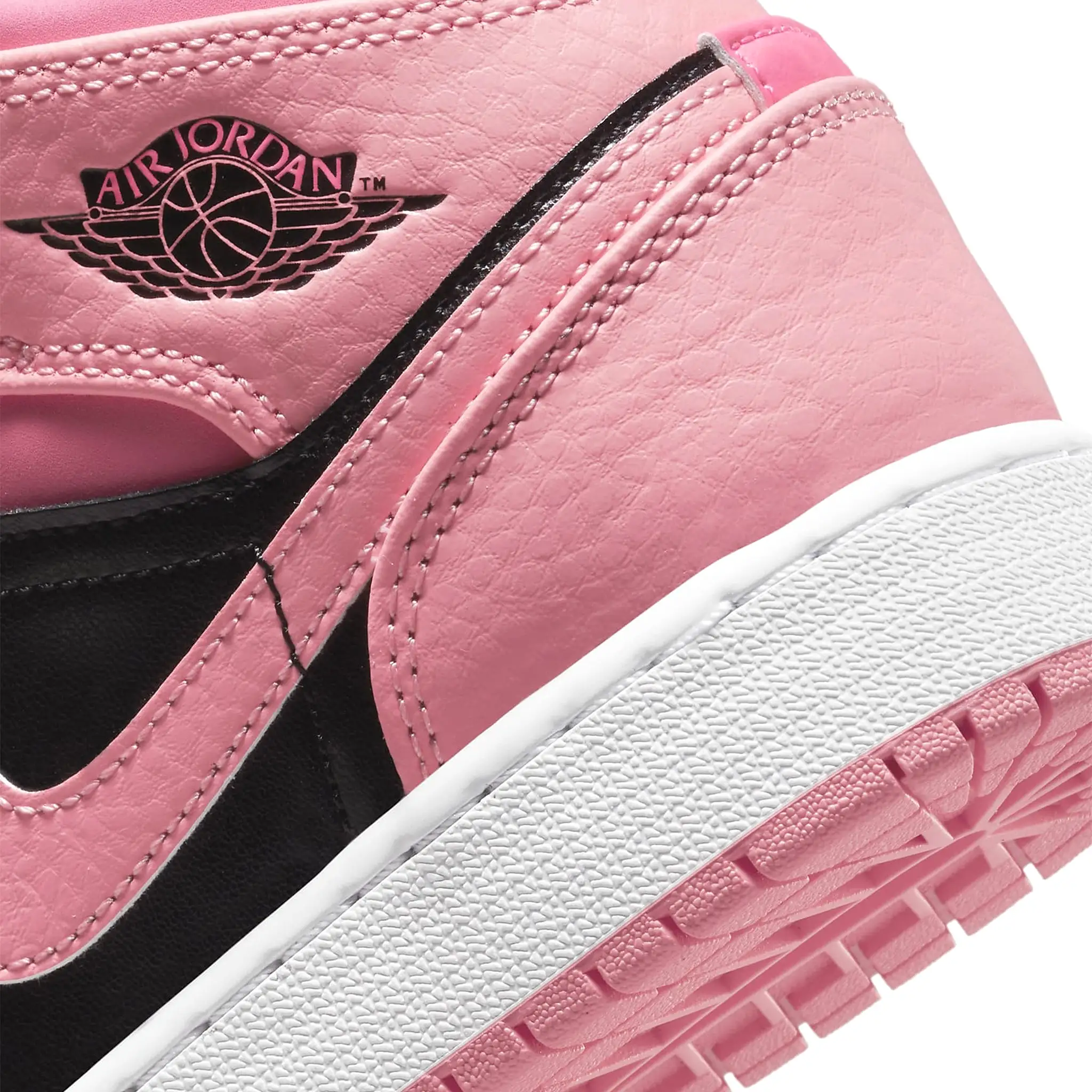 Air Jordan 1 Mid Coral Chalk (GS)