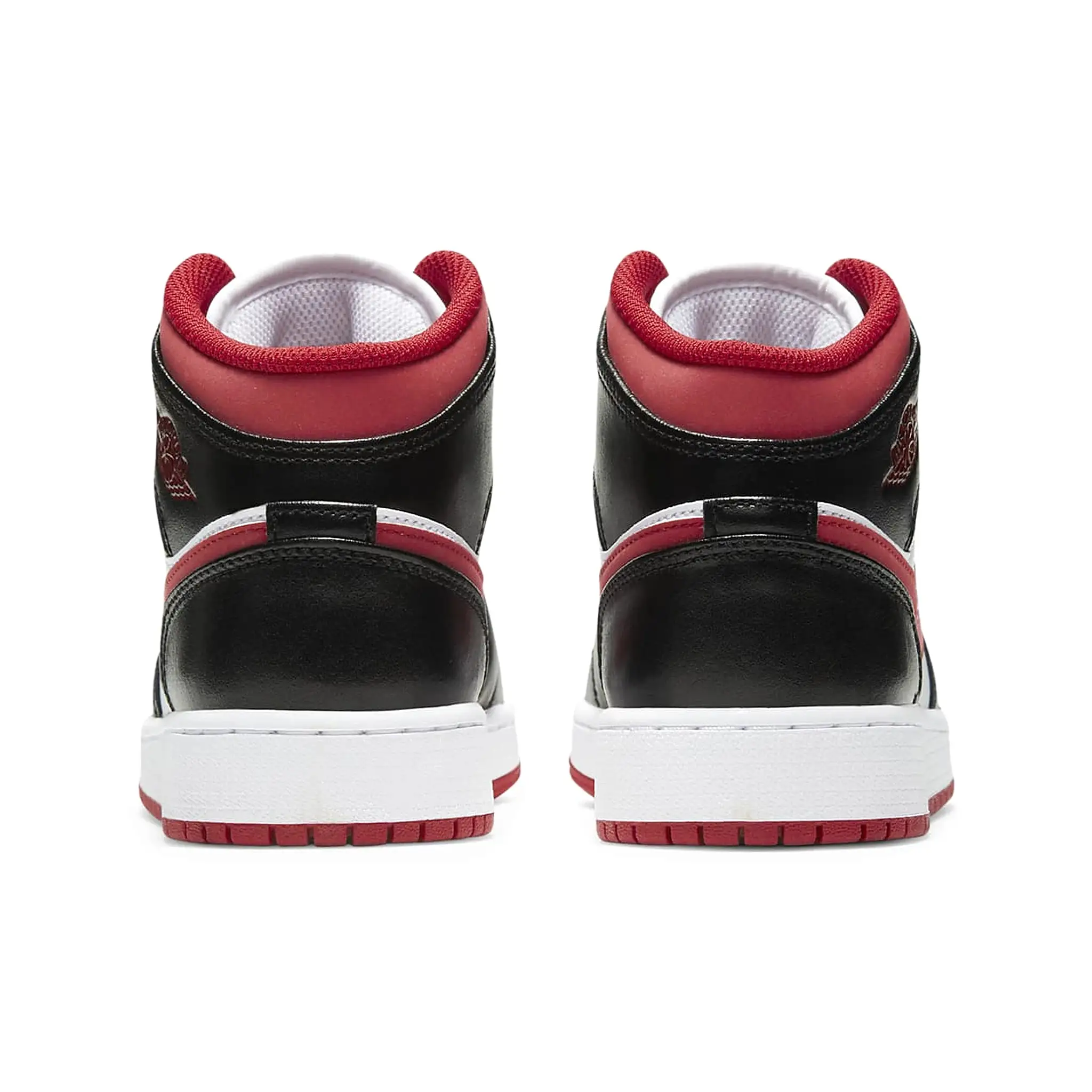 Air Jordan 1 Mid Gym Red Black White (GS)