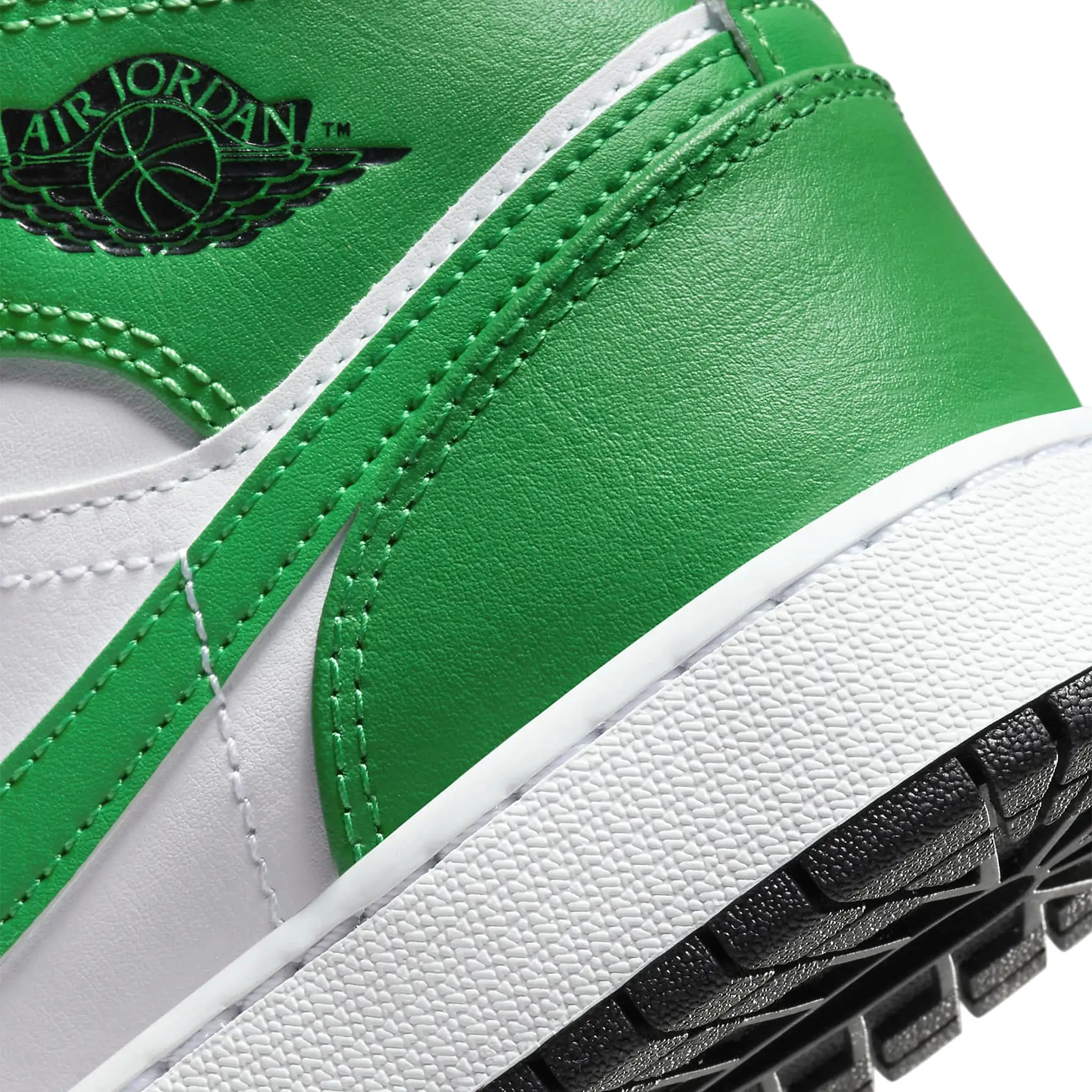 Air Jordan 1 Mid Lucky Green (GS)