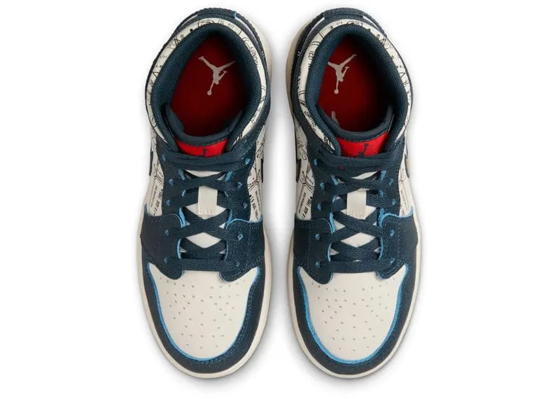 Air Jordan 1 Mid SE GS 'Take Flight'