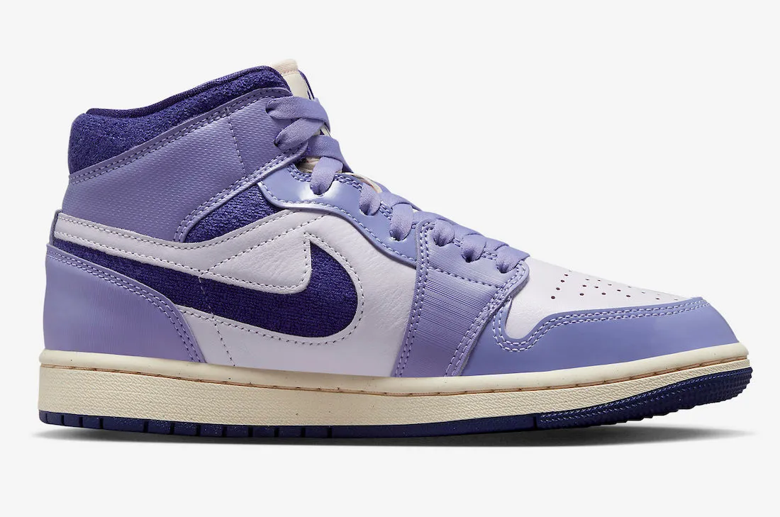 Air Jordan 1 Mid Sky J Purple Barely Grape Guava Ice DZ3745-500