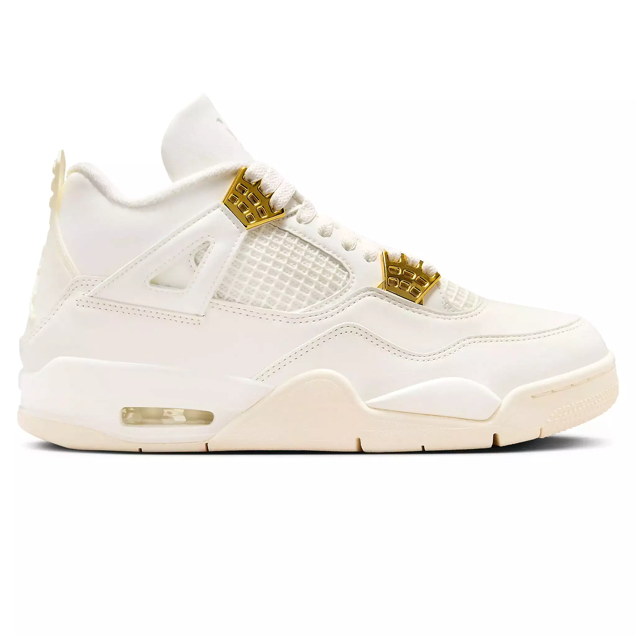 Air Jordan 4 Retro Sail Metallic Gold (W)