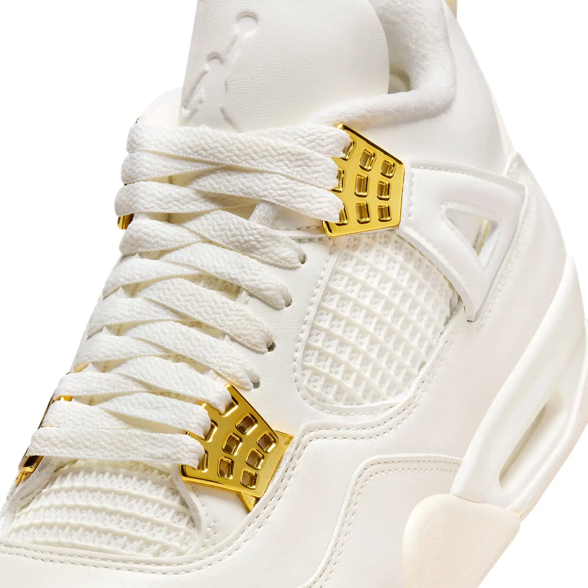 Air Jordan 4 Retro Sail Metallic Gold (W)