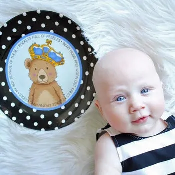 Baby Boy Ceramic Plate