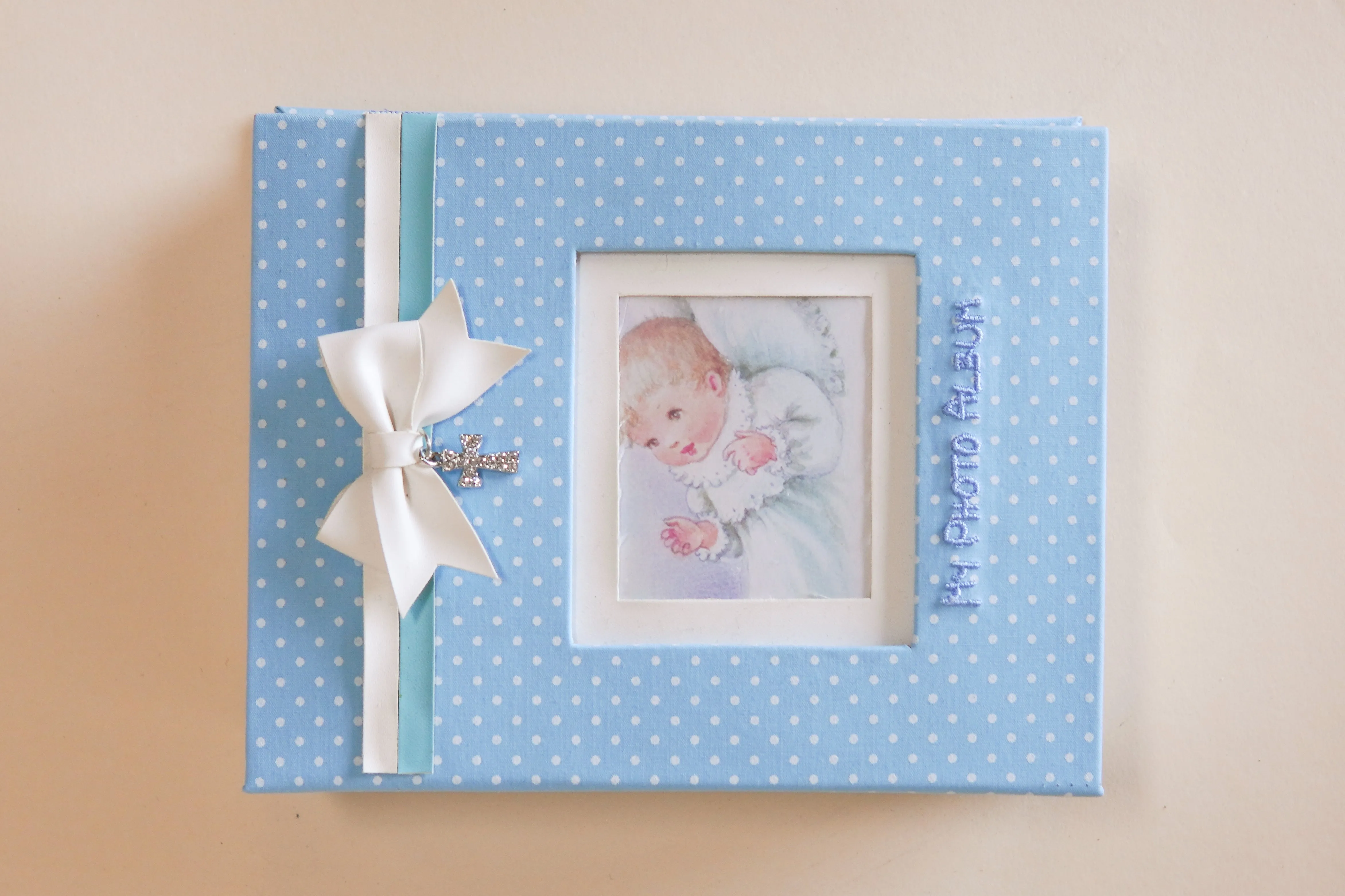 Baby Photo Album Blue