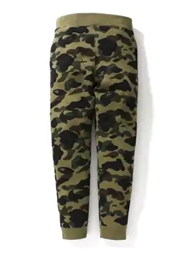 BAPE 1ST CAMO SLIM SWEATPANTS GREEN