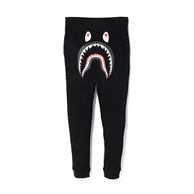 BAPE SHARK SLIM SWEATPANTS BLACK/GREEN