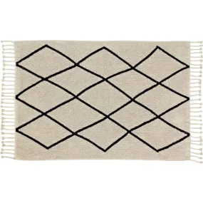 Bereber Washable Rug - Beige