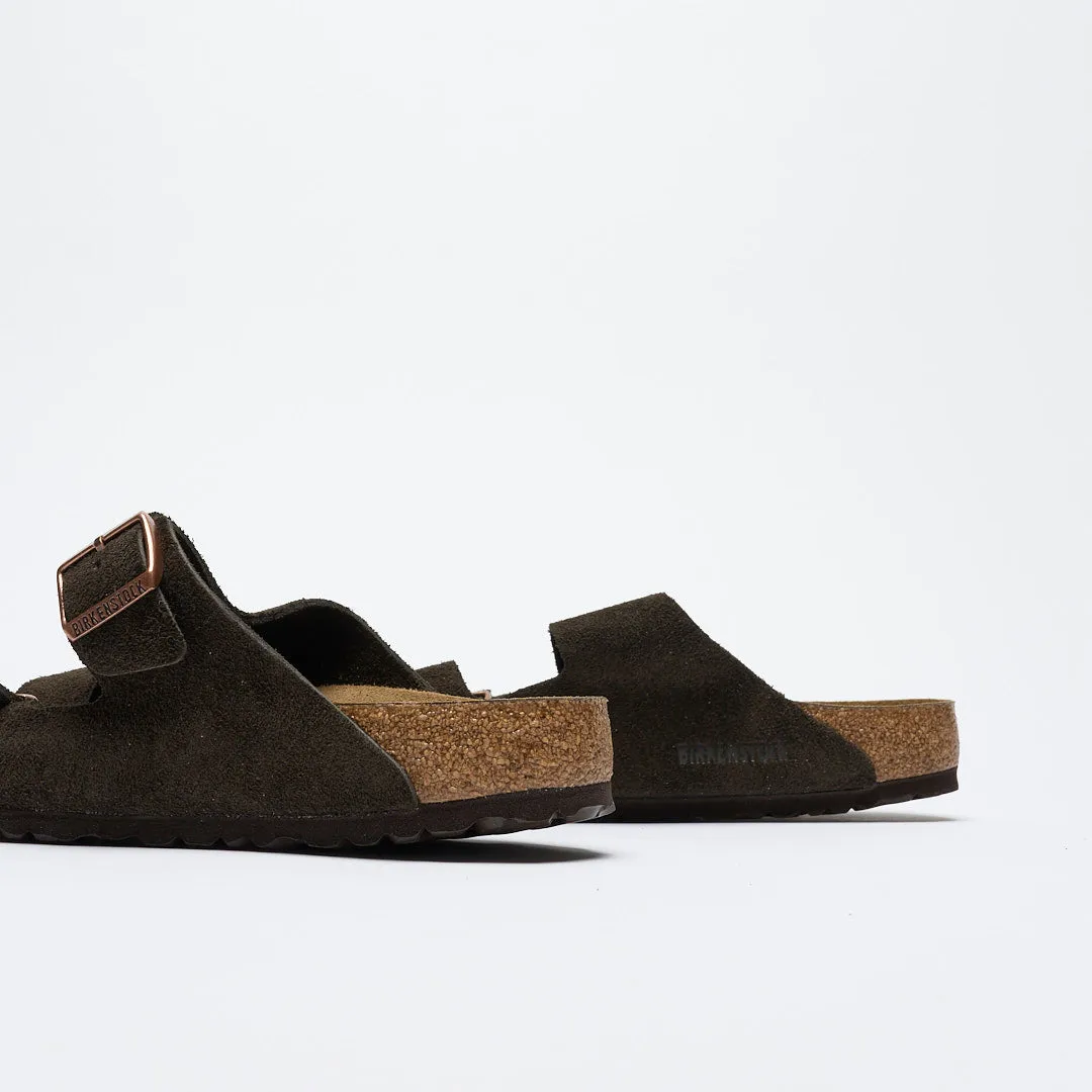 Birkenstock - Arizona Men SFB Suede (Mocca)