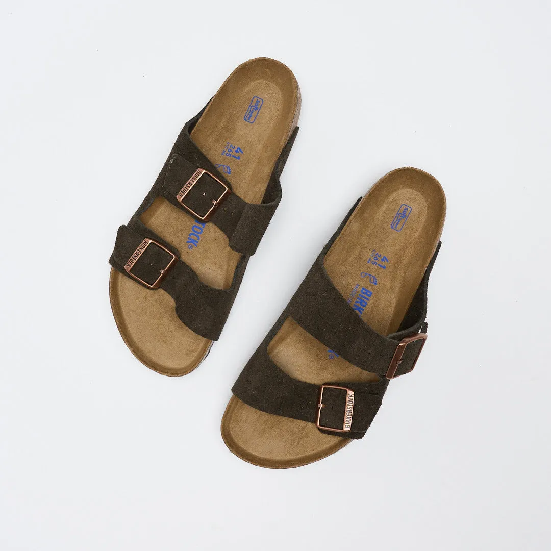 Birkenstock - Arizona Men SFB Suede (Mocca)