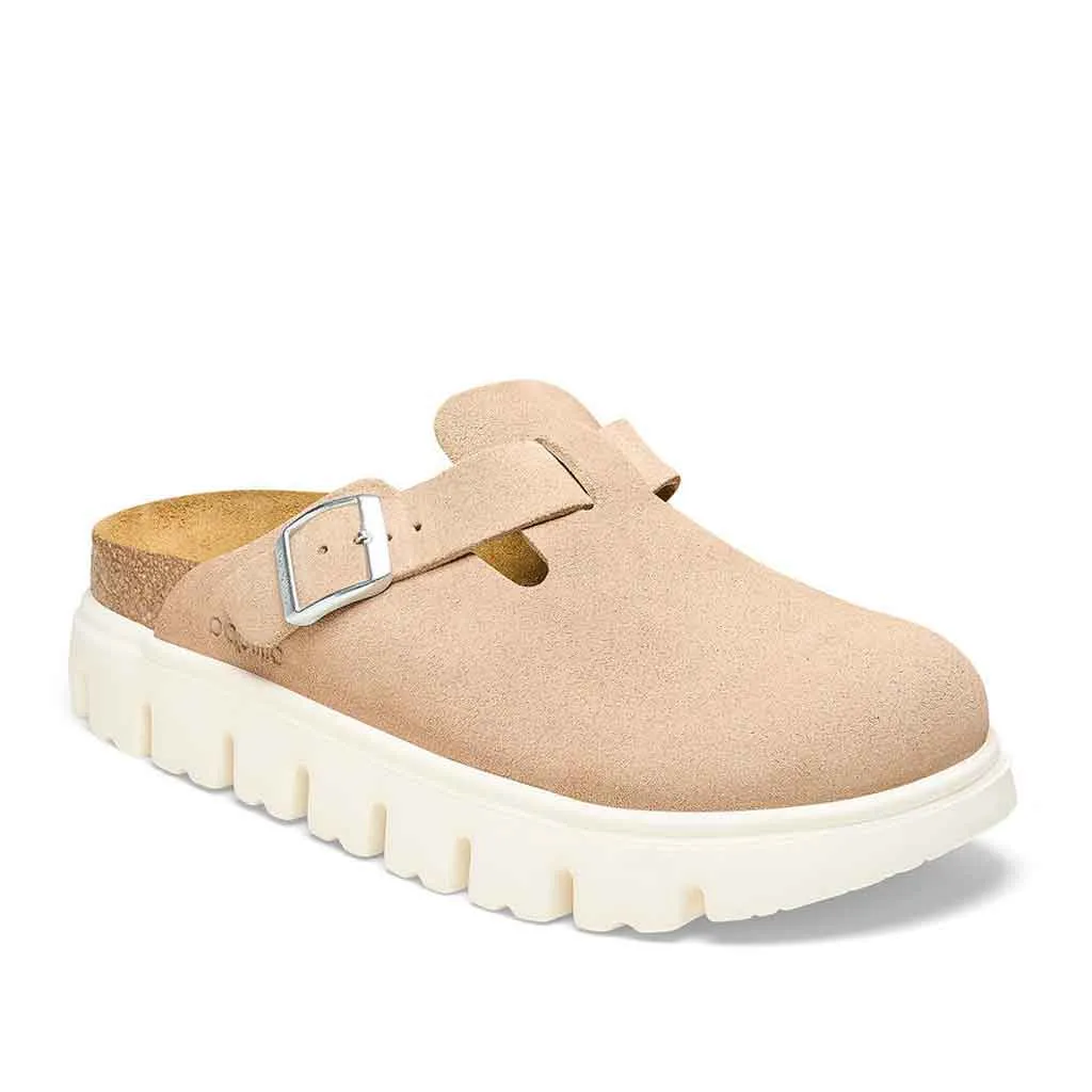 Birkenstock Boston Chunky for Women - Warm Sand