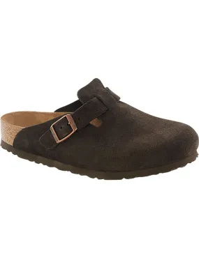 Birkenstock Boston Soft Footbed Sandal Clog Mocha