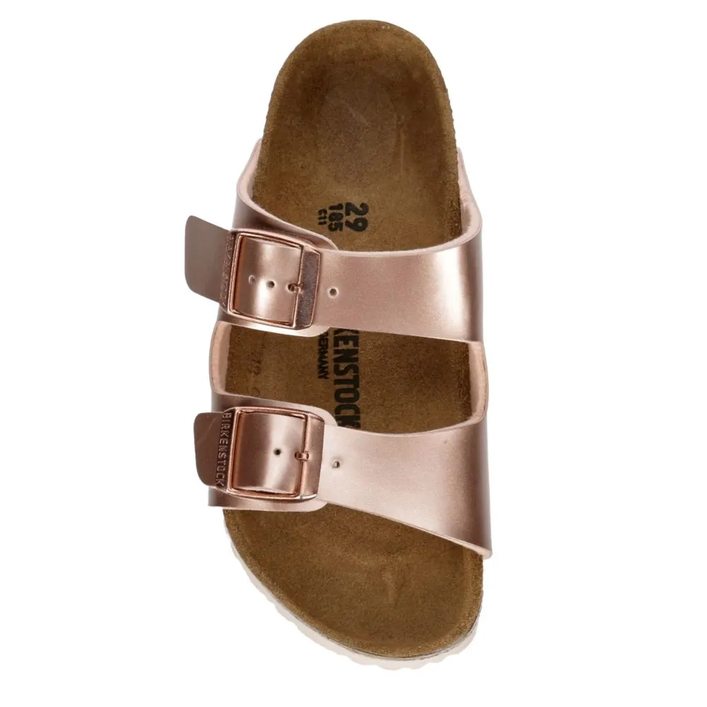 BIRKENSTOCK  GIRLS LITTLE KID ARIZONA FOOTBED SANDAL