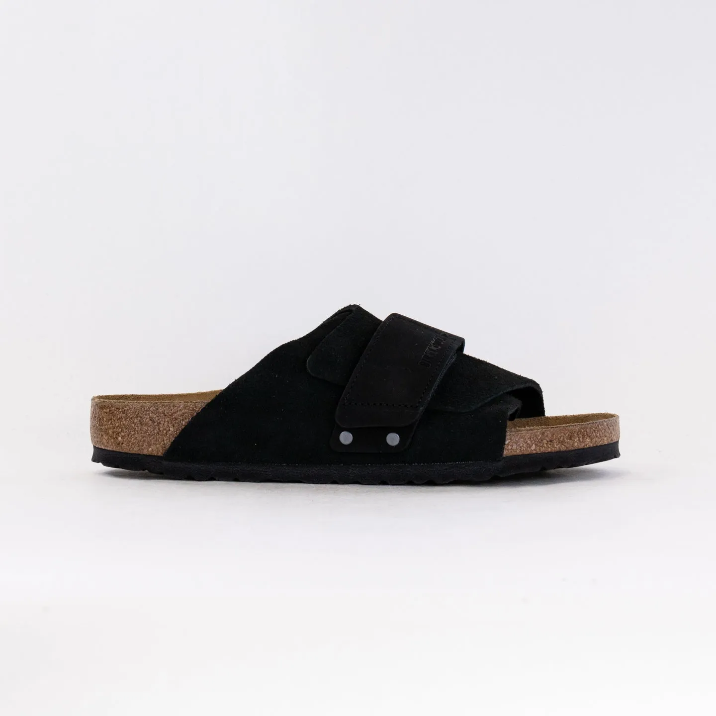 Birkenstock Kyoto (Men's) - Black Nubuck/Suede Leather