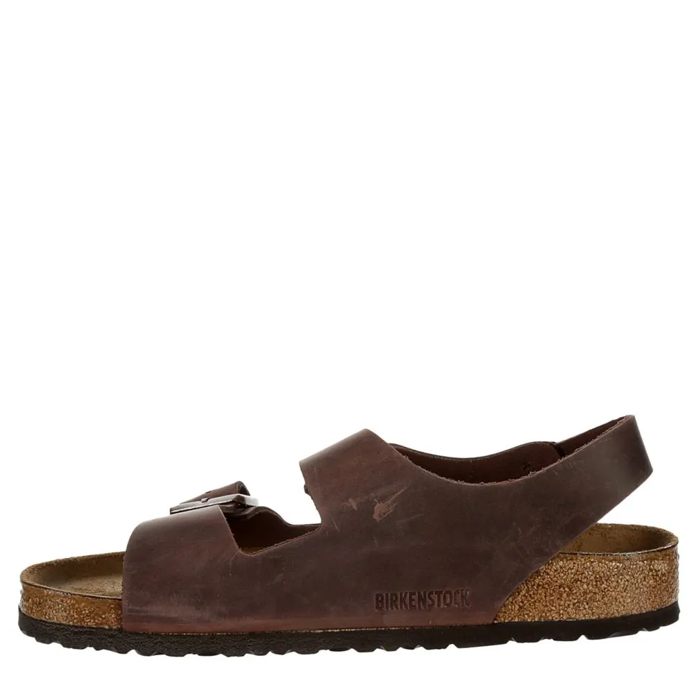 BIRKENSTOCK  MENS MILANO FOOTBED SANDAL