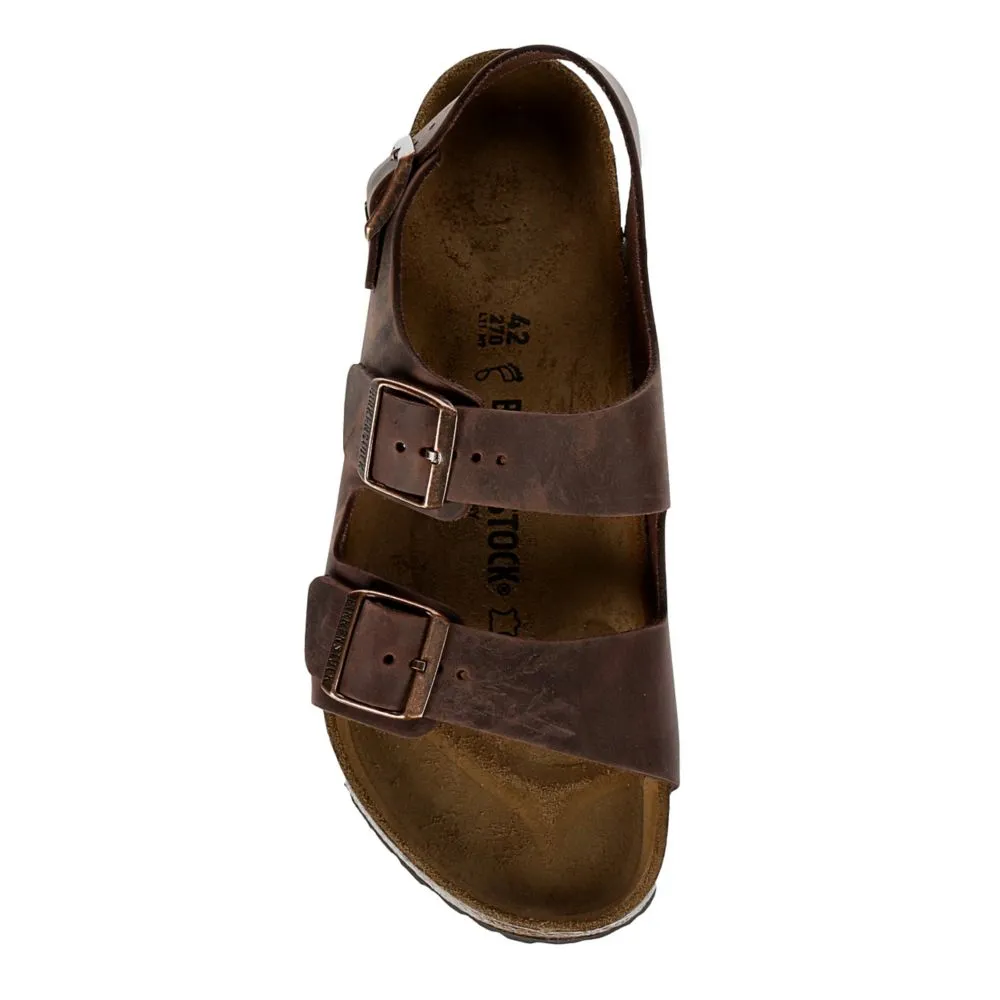 BIRKENSTOCK  MENS MILANO FOOTBED SANDAL