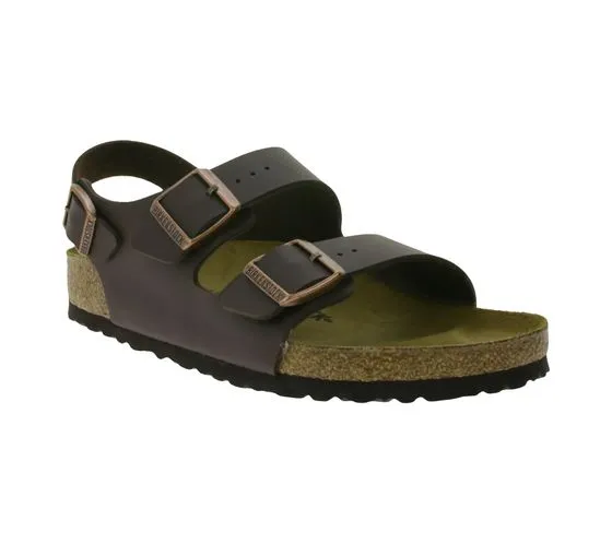 BIRKENSTOCK Milano Sandalia Made in Germany Zapatos Verano Ancho Normal 0034701 Marrón