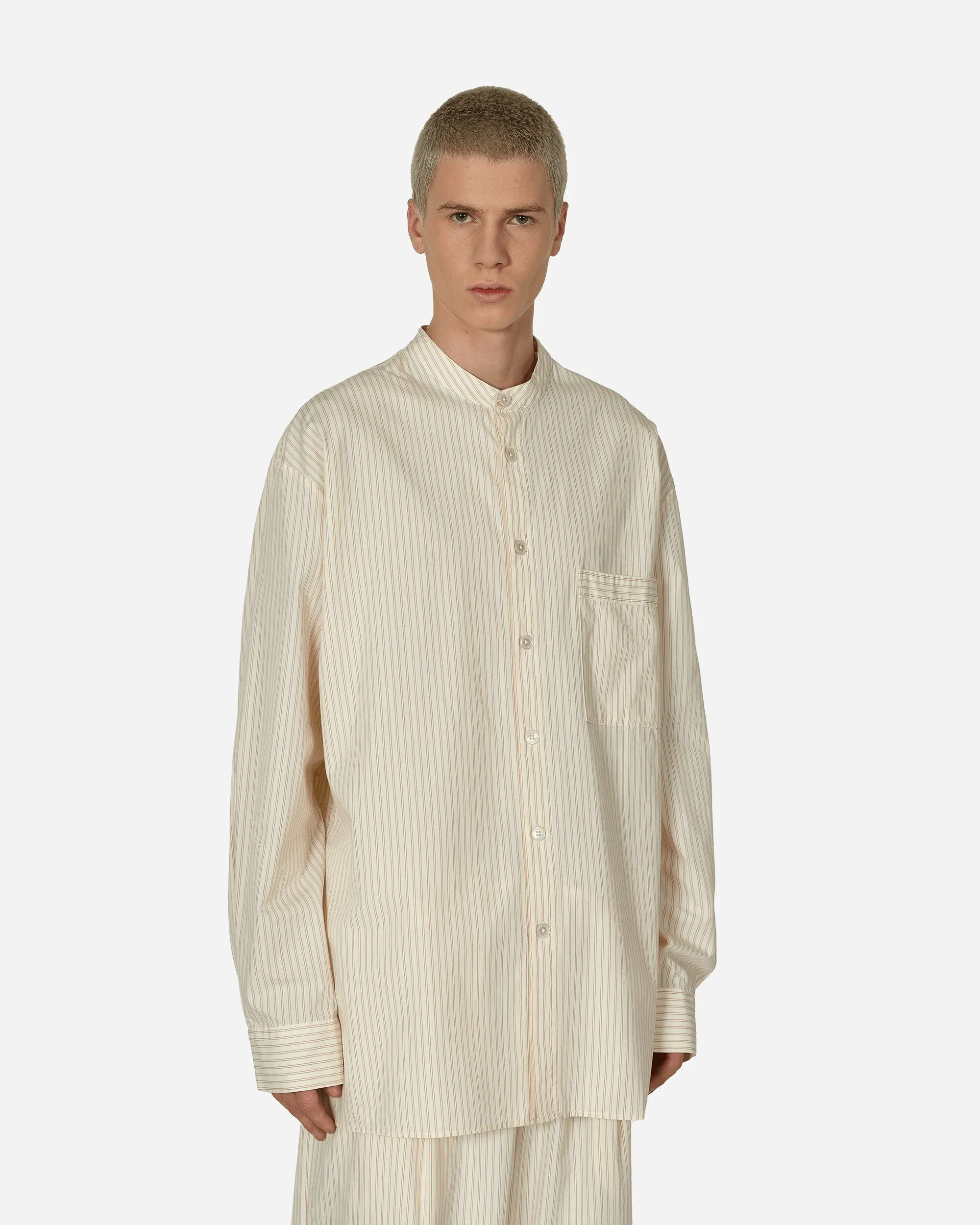 Birkenstock Stripes Longsleeve Shirt Wheat