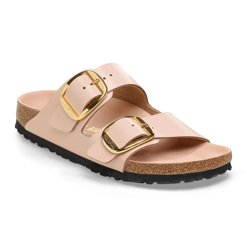 Birkenstock Women’s Arizona Big Buckle High Shine New Beige