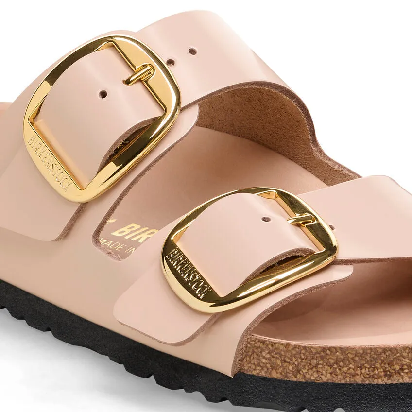 Birkenstock Women’s Arizona Big Buckle High Shine New Beige