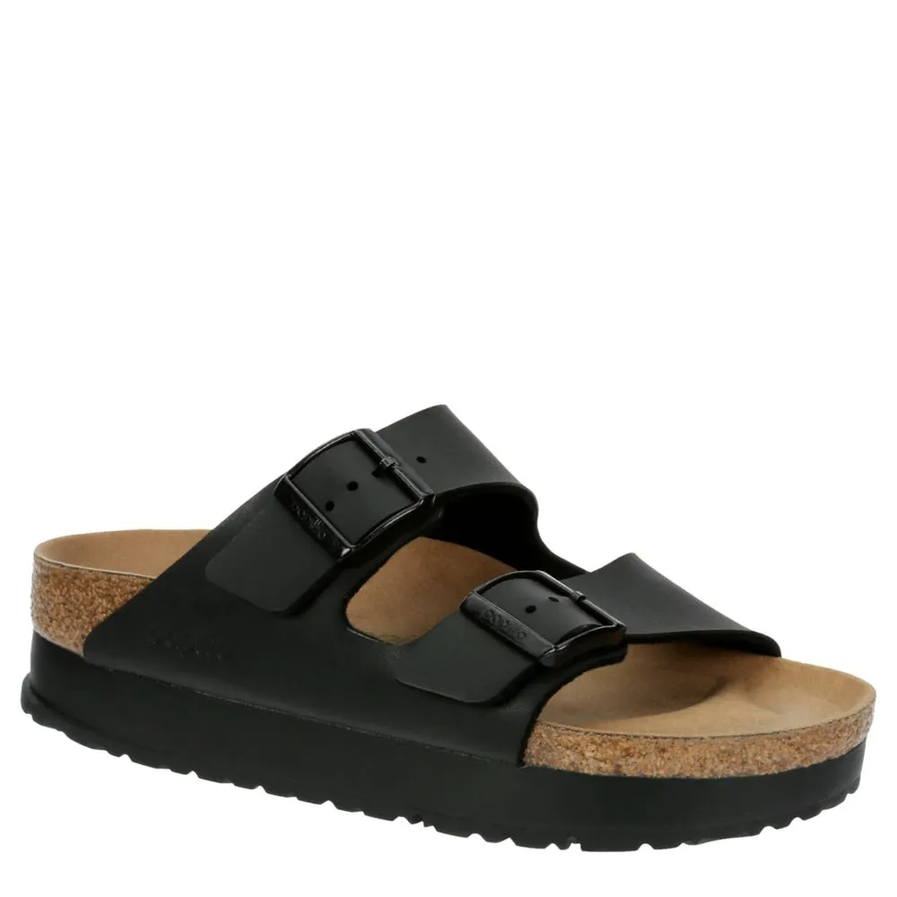 BIRKENSTOCK  WOMENS ARIZONA PLATFORM FLEX SANDAL BY PAPILLIO