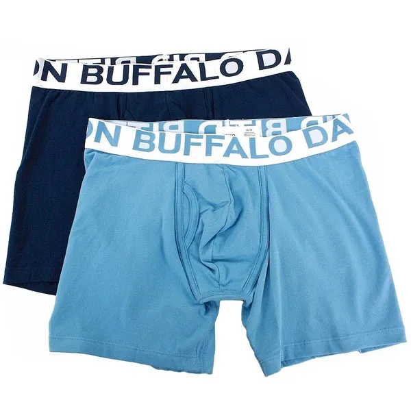 Buffalo By David Bitton Men's 2-Pc Stretch Boxers Briefs Underwear